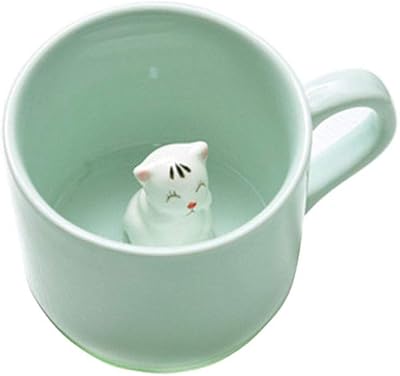 Tasse à café au design animal panda 3d avec motif mignon