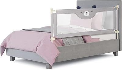 Barrières de sécurité jegero pour lit d'enfant barrière extra longue hauteur réglable