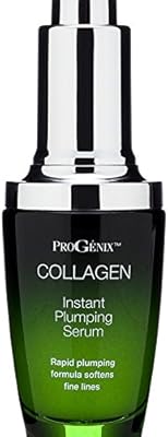 Sérum au collagène progenix. sérum épaississant instantané pour la peau à l'acide hyaluronique