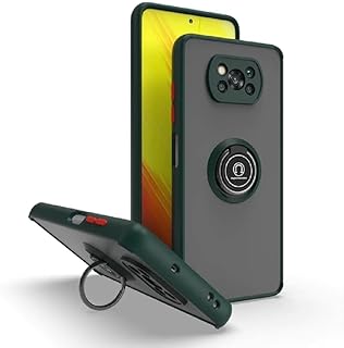 Yimico coque arrière rigide mate résistante aux chocs avec anneau de support en métal et support de voiture magnétique pour xiaomi poco x3 pro/poco x3 (vert). Découvrez Diaytar, la marketplace sénégalaise qui révolutionne vos achats en ligne