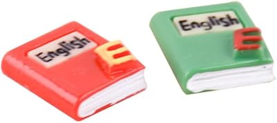Toyvian 10 pièces jouets éducatifs enfants jouets éducatifs jouets miniatures livre miniature figurines