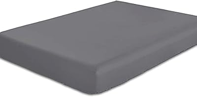 Drap-housse ultra doux cotton home taille simple argent