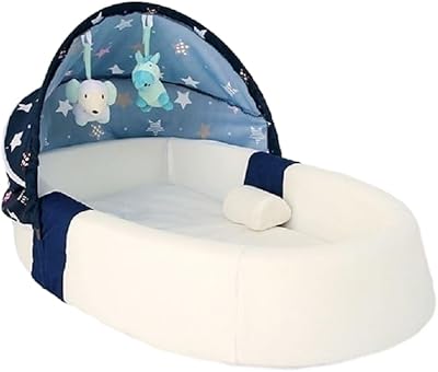 Lit de couchage pour bébé halaya®, matelas de berceau pliable et respirant