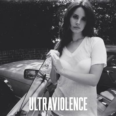 Affiche de l'album de musique artistique na lana del rey ultraviolence 2014