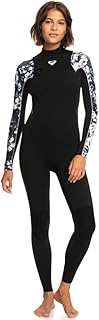 Combinaison intégrale roxy pour femmes 3-2 mm elite xt st imprimée avec fermeture