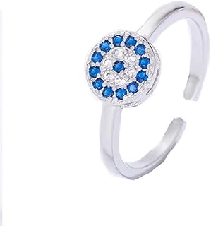 Bague œil plaqué argent femme japon et corée du sud créative