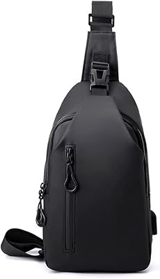 Siosi petit sac à bandoulière avec pour homme design imperméable fin et décontracté