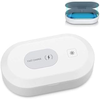 Boîte de stérilisation uv trands avec chargeur sans fil tr-dis575, blanc
