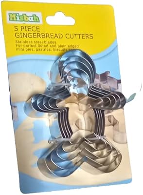 Ensemble de moules à pâtisserie en acier inoxydable bonhomme en pain d'épices