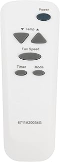 Télécommande de remplacement 6711a20034g pour climatiseur lg ac l1004r l1204r agd08fa gl6000er lb8000er