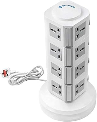 Prise universelle dpl 220 v rallonge multi-tours avec prises usb cordon 3m