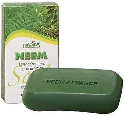 Savon de bain medina neem advance à base végétale 100% naturelle de croissant
