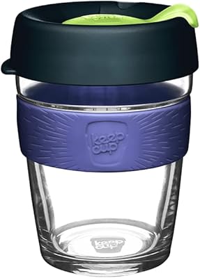 Gobelet en verre réutilisable keep cup moyen 12 oz 340 ml profond
