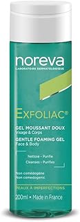 Gel exfoliant moussant doux noreva 200 ml