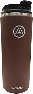 Tasse à café de voyage en acier inoxydable isolée sous vide mirak premium