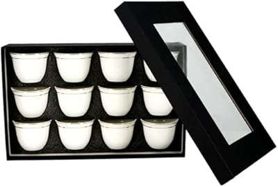 Ensemble de tasses à café en céramique rahlife 12 pièces thé