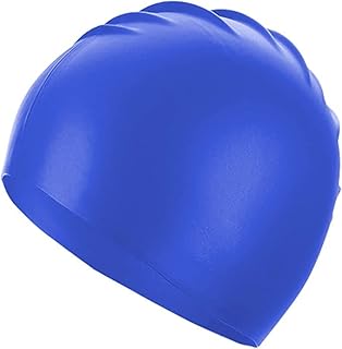Bonnet de bain mobchic en silicone pour femmes et hommes, bonnet de bain