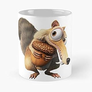 Une tasse au design inspiré du film «age nut» the squirrel