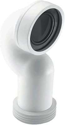 Connecteur de toilette solide mac alpine conc 4"/110 mm, gain de place à