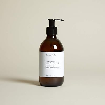 Nettoyant pour les mains et le corps plum & ashby mandarine et gingembre