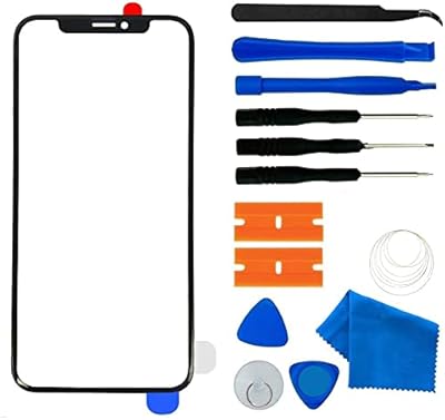 Remplacement d'écran en verre d'origine pour iphone 11 pro max, kit de réparation