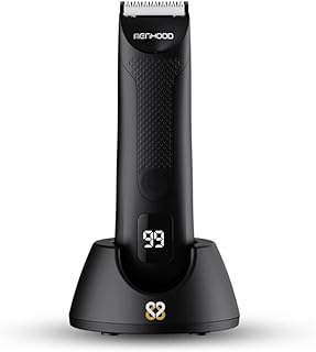 Rasoir étanche menhood men's razor 2.0, lumière led 4000k, affichage de l'état