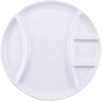 Plat à raclette/fondue en porcelaine swissmar, lot de 4