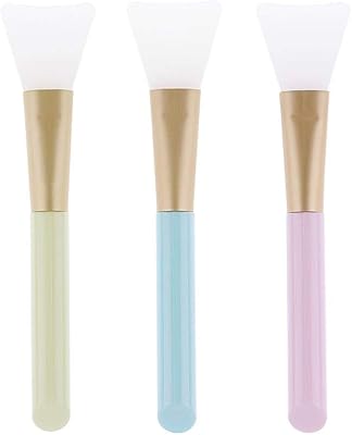 3 pièces ensemble de pinceaux de maquillage pour masque facial en silicone, soins