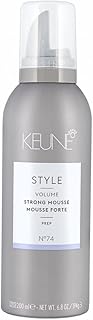 Keune - strong style mousse - mousse épaississante pour cheveux - 200 ml
