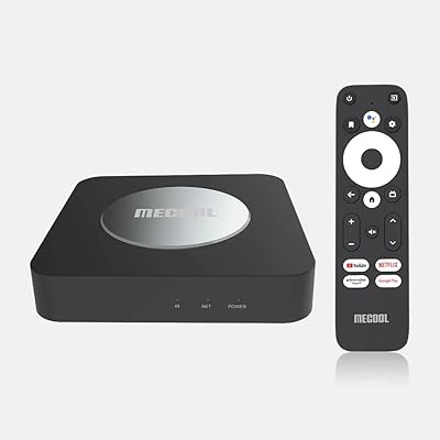 Appareil de streaming micool 4k km2 plus netflix et google smart box android