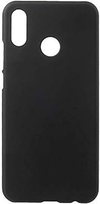 Coque arrière en silicone et tpu pour huawei nova 3e - noir mat