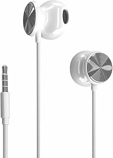 Écouteurs filaires universels hp dh-1112 avec télécommande et microphone pour smartphones, pc, ps4