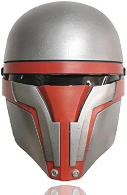 Masque de cosplay unisexe adulte en résine dark revan pour halloween