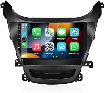 Lecteur de voiture à écran tactile complet en tissu pour hyundai elantra 2014