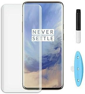 Protection d'écran pour oneplus 7 pro/oneplus 7t pro, hd transparent, facile à installer