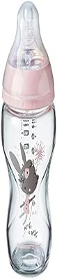 Bouteille d'eau en verre pour fille tommee tippee, 250 ml, lot de 1