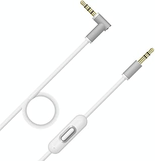 Câble audio de remplacement beats avec microphone intégré et contrôle pour by