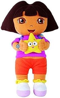 Poupée en peluche douce tickles dora multicolore jouet love girl 30