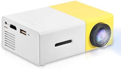 Mini projecteur led portable 1080p pour cinéma maison, cinéma intérieur et extérieur, prise