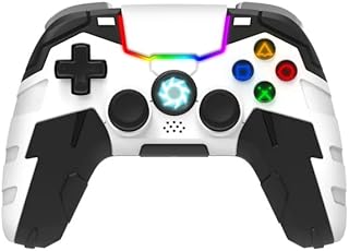 Électronique-ipegas pg-p4020 contrôleur de manette de jeu iron mans sans fil compatible bluetooth pour ps3s ps4s pc système ios13.0 capteur 6 axes (blanc). Diaytar : L'e-commerce généraliste qui met le discount à l'honneur