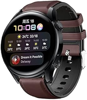 Bracelet en cuir de silicone dado compatible avec huawei watch 3 46 mm et huawei watch 3 pro 48 mm, bracelet à dégagement rapide. Explorez un monde de bonnes affaires sur Diaytar Sénégal
