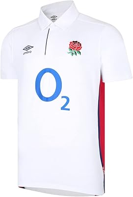 Maillot umbro rugby union 2021 22 classique pour homme blanc