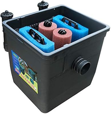 Filtre de bassin jebo avec deux lampes uv de 13 watts pour nettoyer