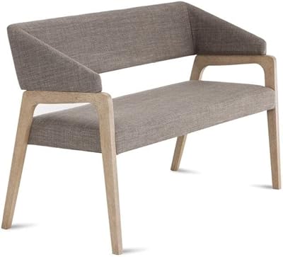 Chaise madison rembourrée en bois massif homes r us hauteur