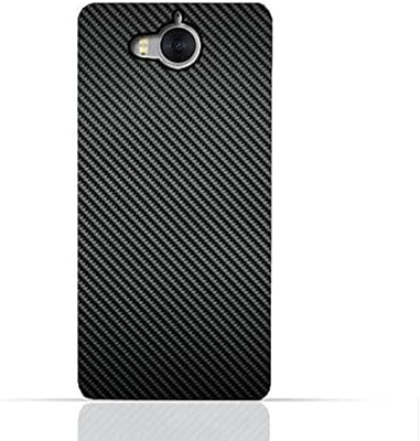 Coque en silicone tpu avec motif fibre de carbone pour huawei y5 2017