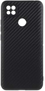 Coque xiaomi redmi 9c noir tpu fibre de carbone design souple flexible absorption