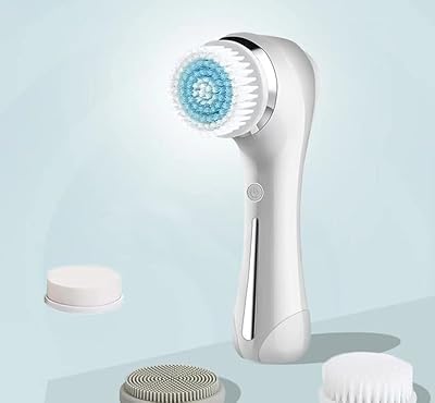 Brosse nettoyante pour le visage basegon avec double massage du dos, brosse nettoyante