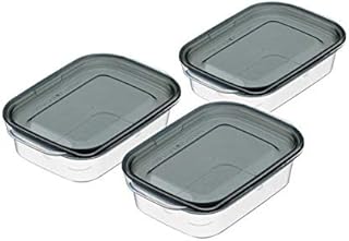 Récipient alimentaire en plastique anomta de hokan shaw, capacité 140 ml, 3 pièces