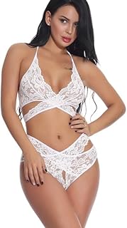 Ensemble de lingerie sexy corex pour femme ensemble soutien-gorge et culotte en dentelle