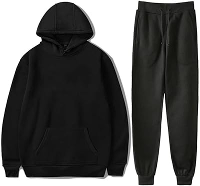 Ensemble deux pièces unisexe sweat à capuche léger ensemble deux pièces vêtements